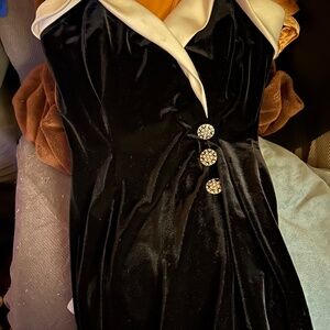 Betsy Adams Tuxedo Dress size 8